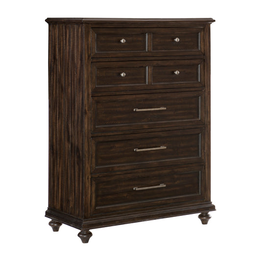 Homelegance Chest Driftwood Charcoal Finish Cardano Style 1689-9
