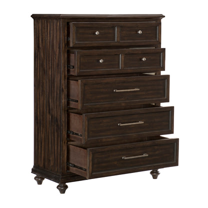Homelegance Chest Driftwood Charcoal Finish Cardano Style 1689-9