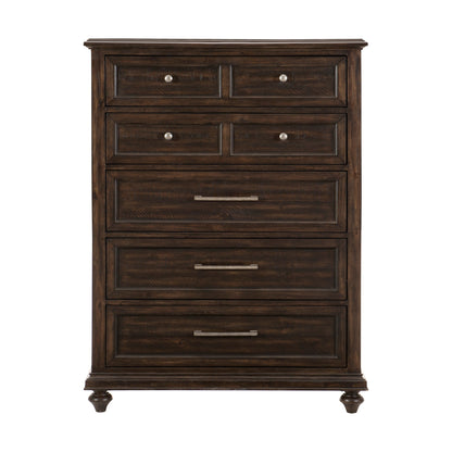 Homelegance Chest Driftwood Charcoal Finish Cardano Style 1689-9