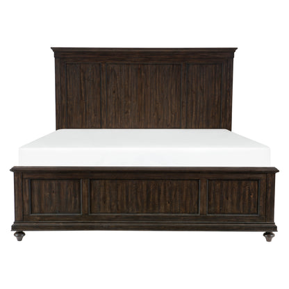 Homelegance Queen Bed Driftwood Charcoal Finish Cardano Style 1689-1