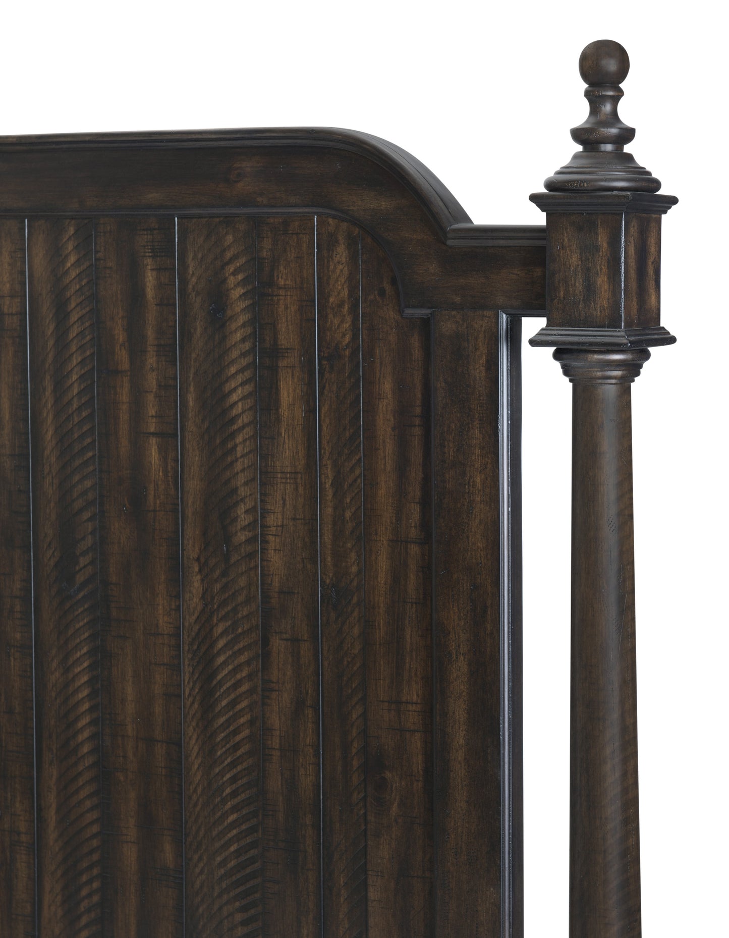 Homelegance Queen Bed Driftwood Charcoal Finish Elegant Design 1689P-1