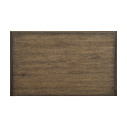 Homelegance Nightstand Rachelle Weathered Pecan Finish 1693-4