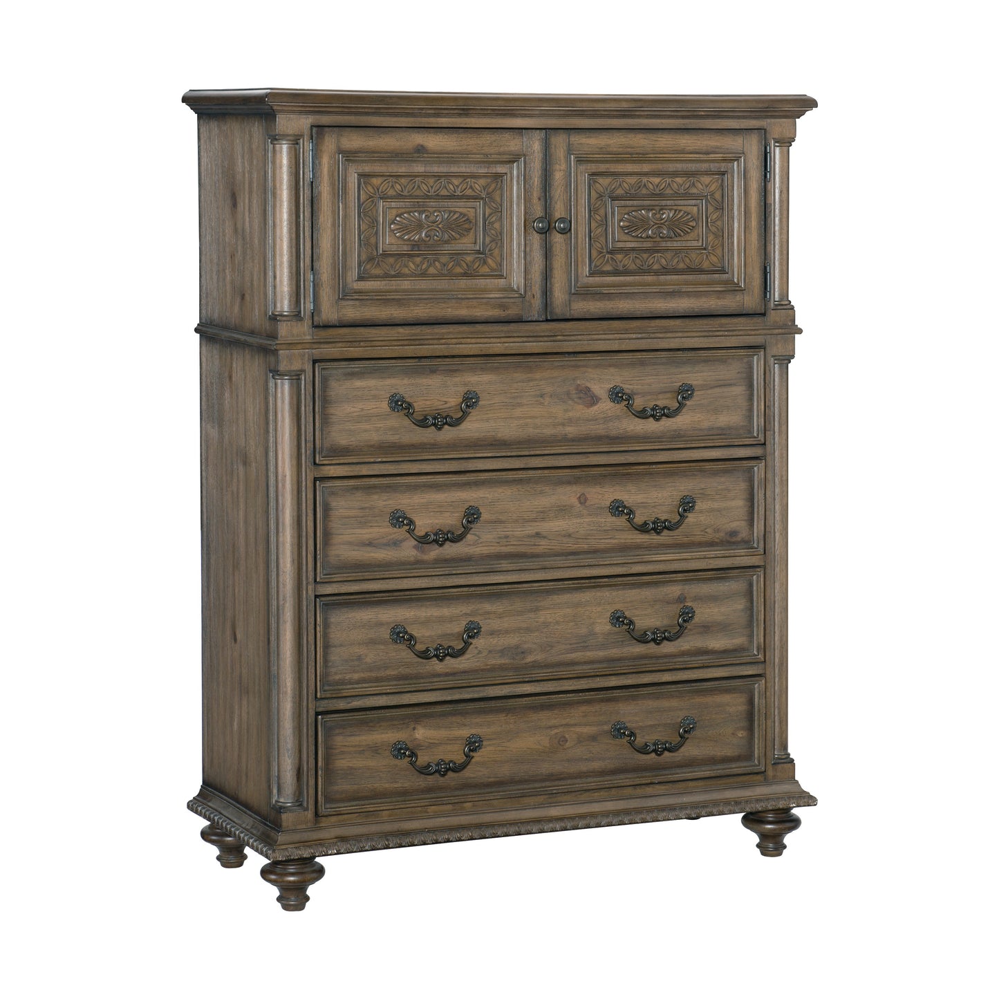 Homelegance Chest Rachelle Weathered Pecan Finish 1693-9