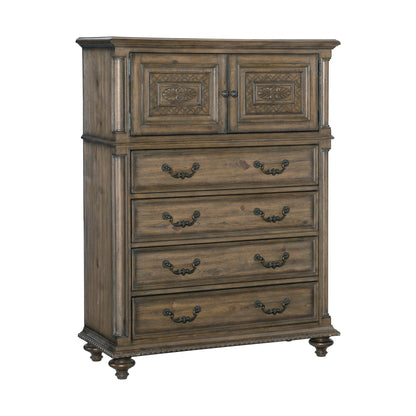 Homelegance Chest Rachelle Weathered Pecan Finish 1693-9