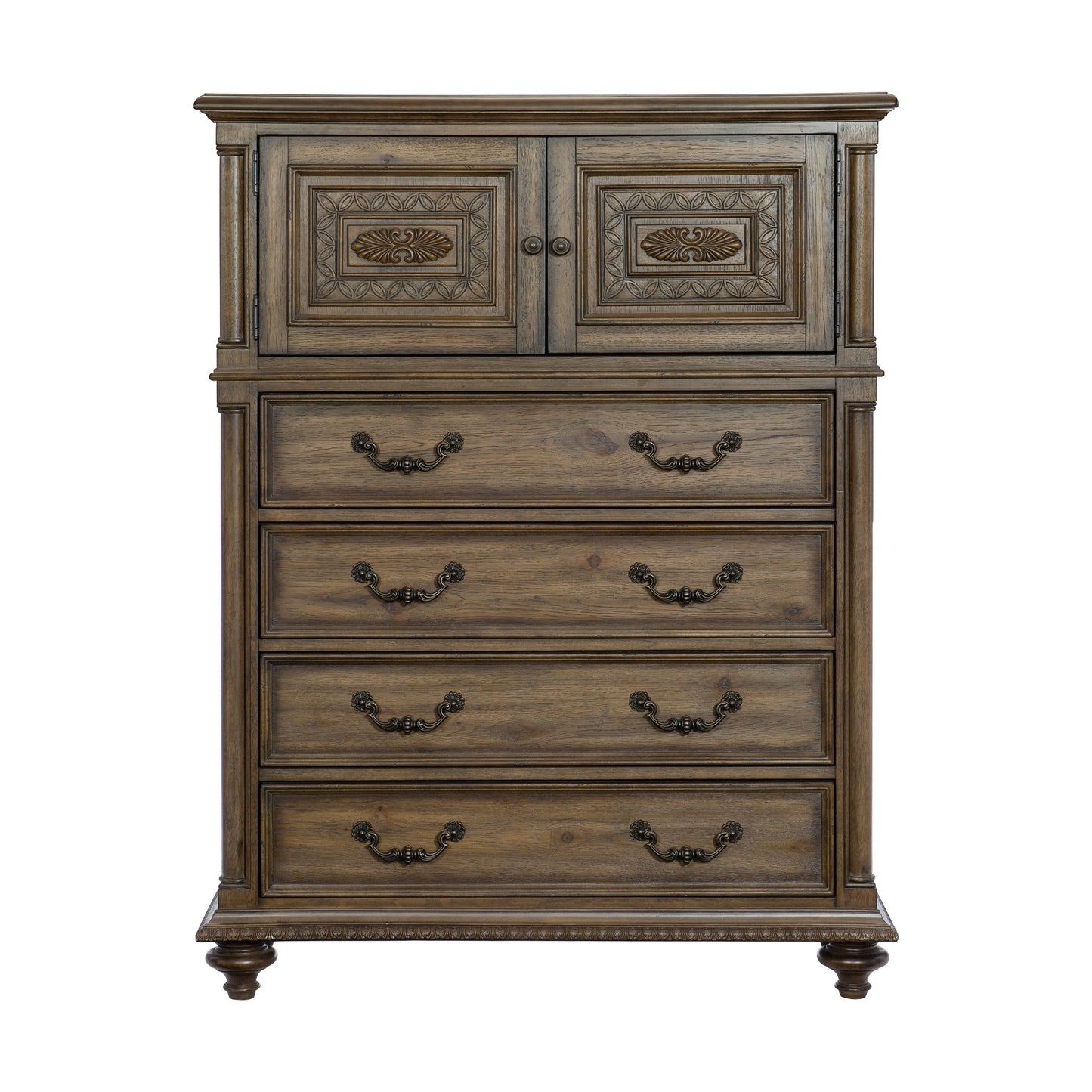 Homelegance Chest Rachelle Weathered Pecan Finish 1693-9