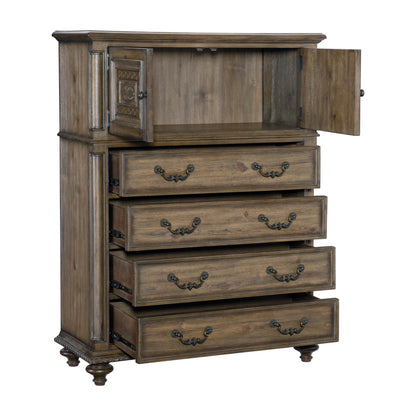 Homelegance Chest Rachelle Weathered Pecan Finish 1693-9