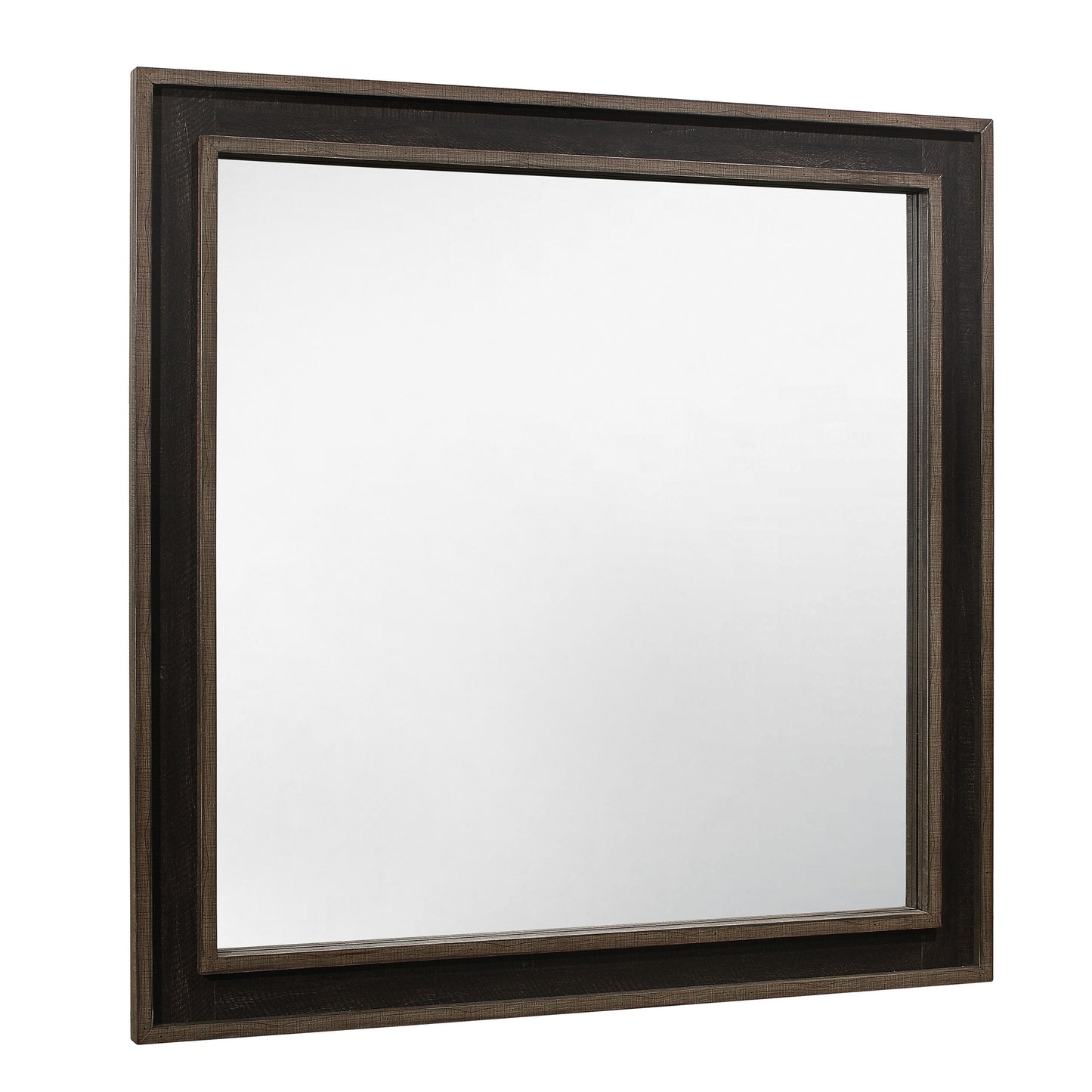Homelegance Ellendale Dresser Mirror Rustic Mahogany Dark Ebony Finish 1695-6