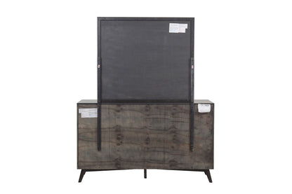 Homelegance Dresser Raku Barnwood Gray Black Walnut Finish 1711-5