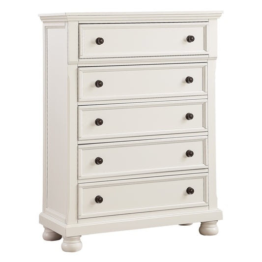 Homelegance Chest Laurelin White Finish Timeless Design and Functionality 1714W-9