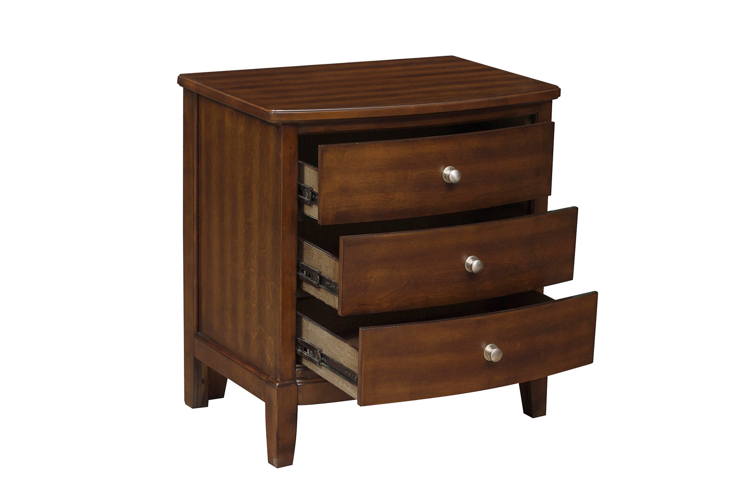 Homelegance Nightstand Cotterill Dark Cherry Finish 1730-4