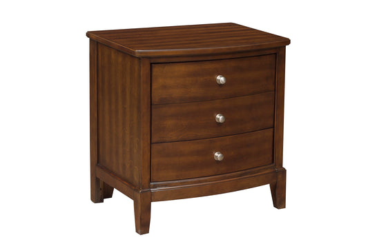 Homelegance Nightstand Cotterill Dark Cherry Finish 1730-4