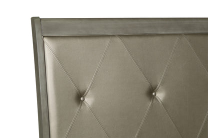 Homelegance Queen Bed Gray Cotterill Transitional Design 1730GY-1