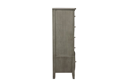 Homelegance Chest Gray Cotterill Transitional Design with 5 Drawers 1730GY-9
