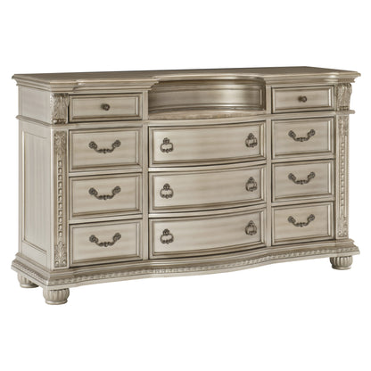 Homelegance Dresser Cavalier Silver Finish Elegant Design 1757SV-5