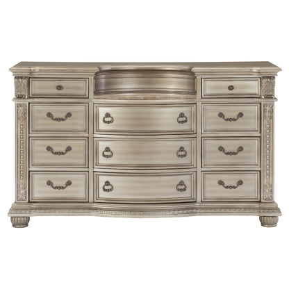 Homelegance Dresser Cavalier Silver Finish Elegant Design 1757SV-5