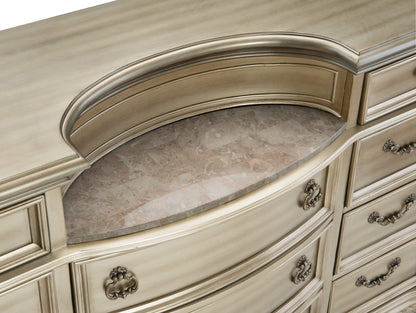 Homelegance Dresser Cavalier Silver Finish Elegant Design 1757SV-5