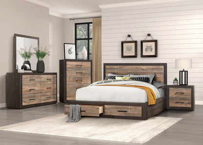 Homelegance Chest Miter Mahogany Ebony Finish 1762-9