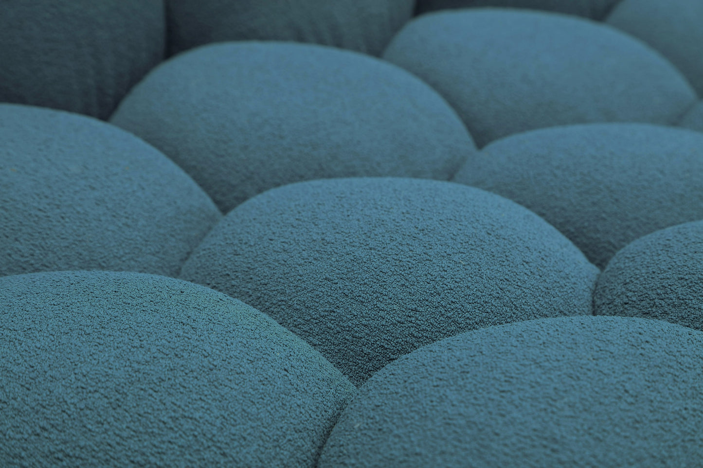 Divani Casa Yolonda Modern Curved Dark Teal Fabric Chair