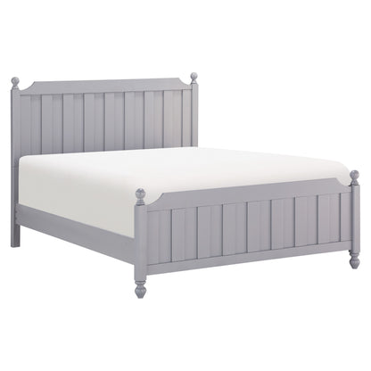 Homelegance Queen Bed Wellsummer Gray Finish 1803GY-1