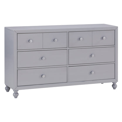 Homelegance Dresser Wellsummer Gray Finish Modern Farmhouse Style 1803GY-5