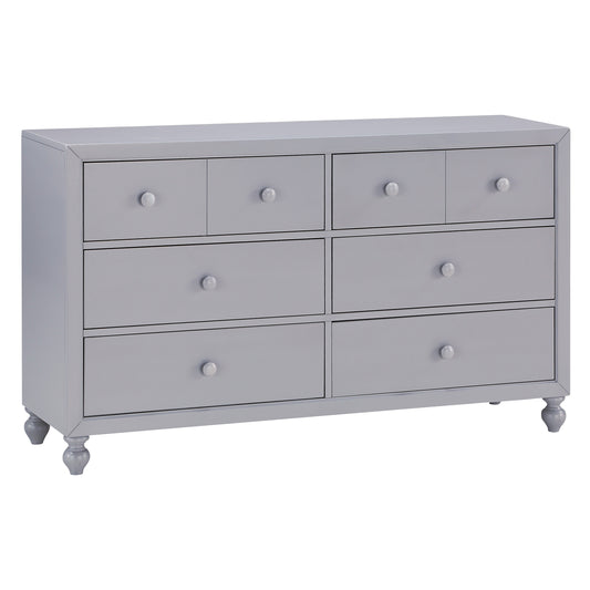 Homelegance Dresser Wellsummer Gray Finish Modern Farmhouse Style 1803GY-5