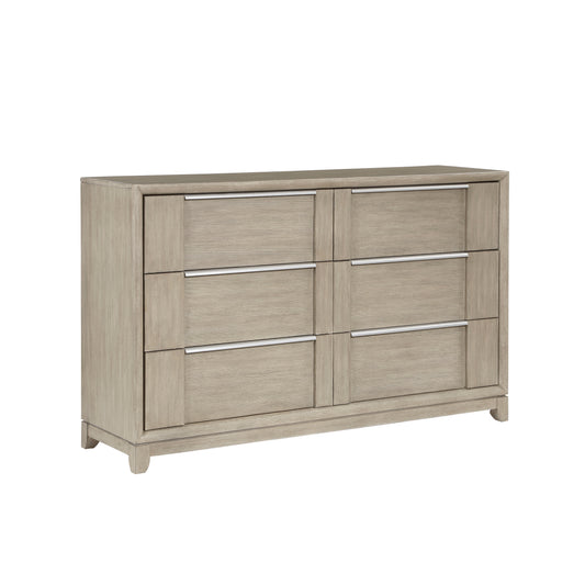 Homelegance Dresser McKewen Light Gray Finish Elegant Storage Solution 1820N-5