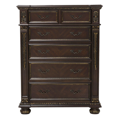 Homelegance Chest Catalonia Cherry Finish 1824-9