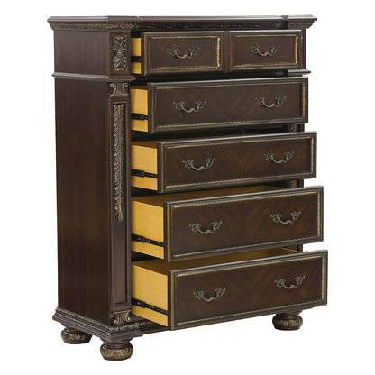 Homelegance Chest Catalonia Cherry Finish 1824-9