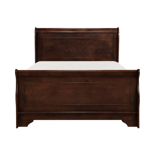 Homelegance Queen Bed Abbeville Dark Cherry Finish 1856-1