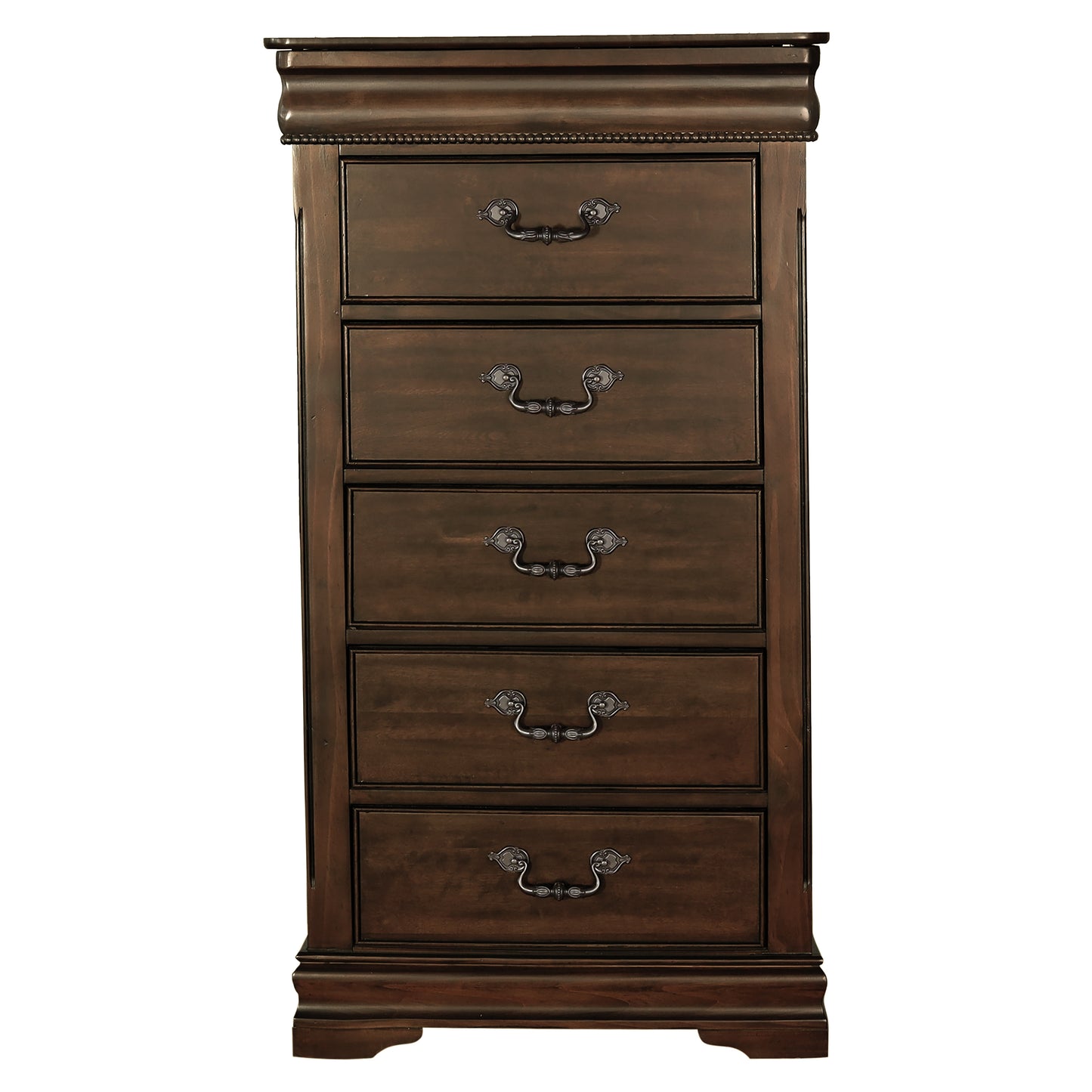 Homelegance Chest Mont Belvieu Dark Cherry Finish 1869-12