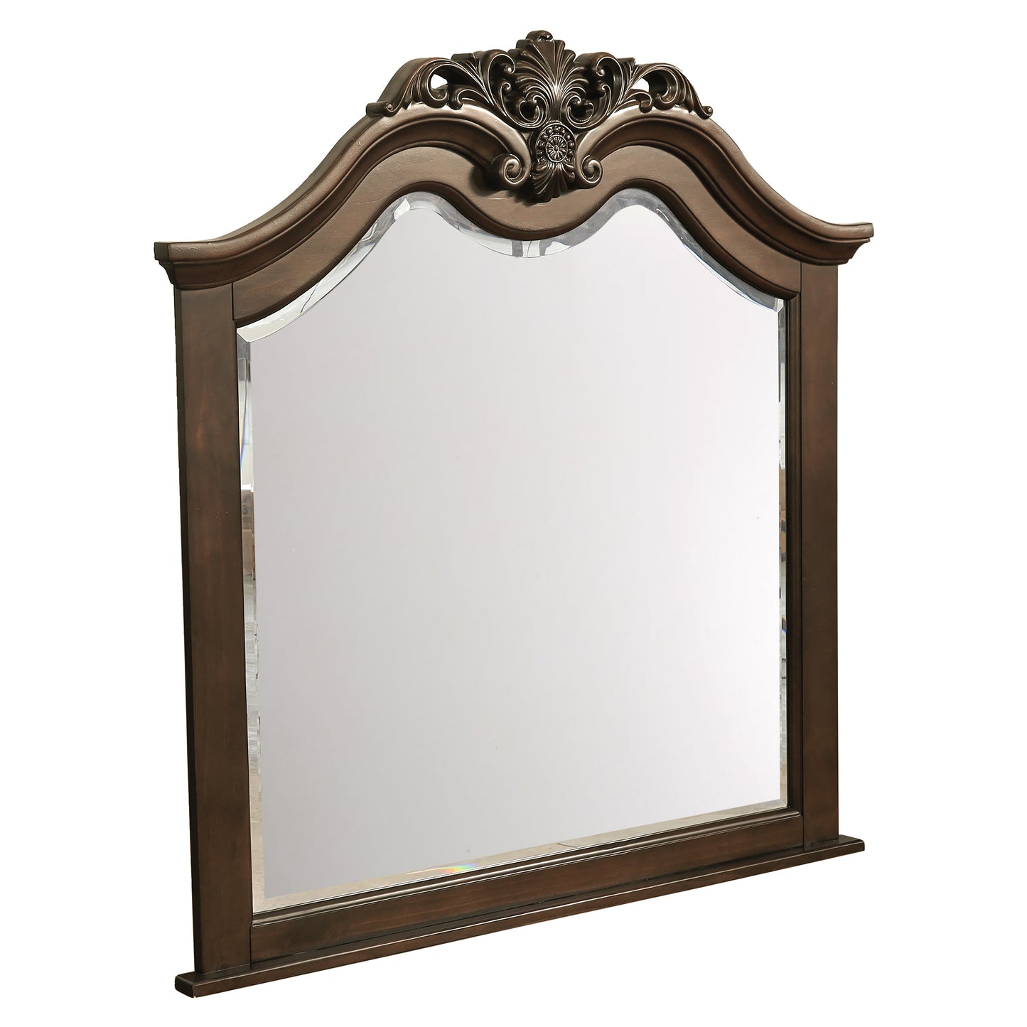 Homelegance Dresser Mirror Mont Belvieu Dark Cherry Finish 1869-6