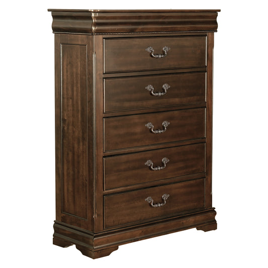Homelegance Chest Mont Belvieu Dark Cherry Finish 1869-9