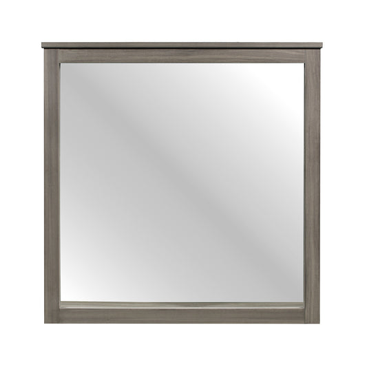Homelegance Waldorf Dresser Mirror Dark Gray Finish 1902-6