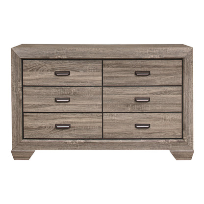 Homelegance Dresser Beechnut Natural Finish Elegant Storage Solution 1904-5