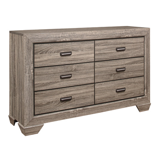 Homelegance Dresser Beechnut Natural Finish Elegant Storage Solution 1904-5