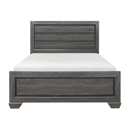 Homelegance Queen Bed Beechnut Gray Finish 1904GY-1