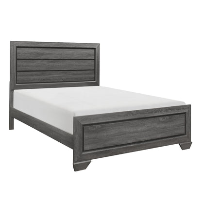 Homelegance Queen Bed Beechnut Gray Finish 1904GY-1