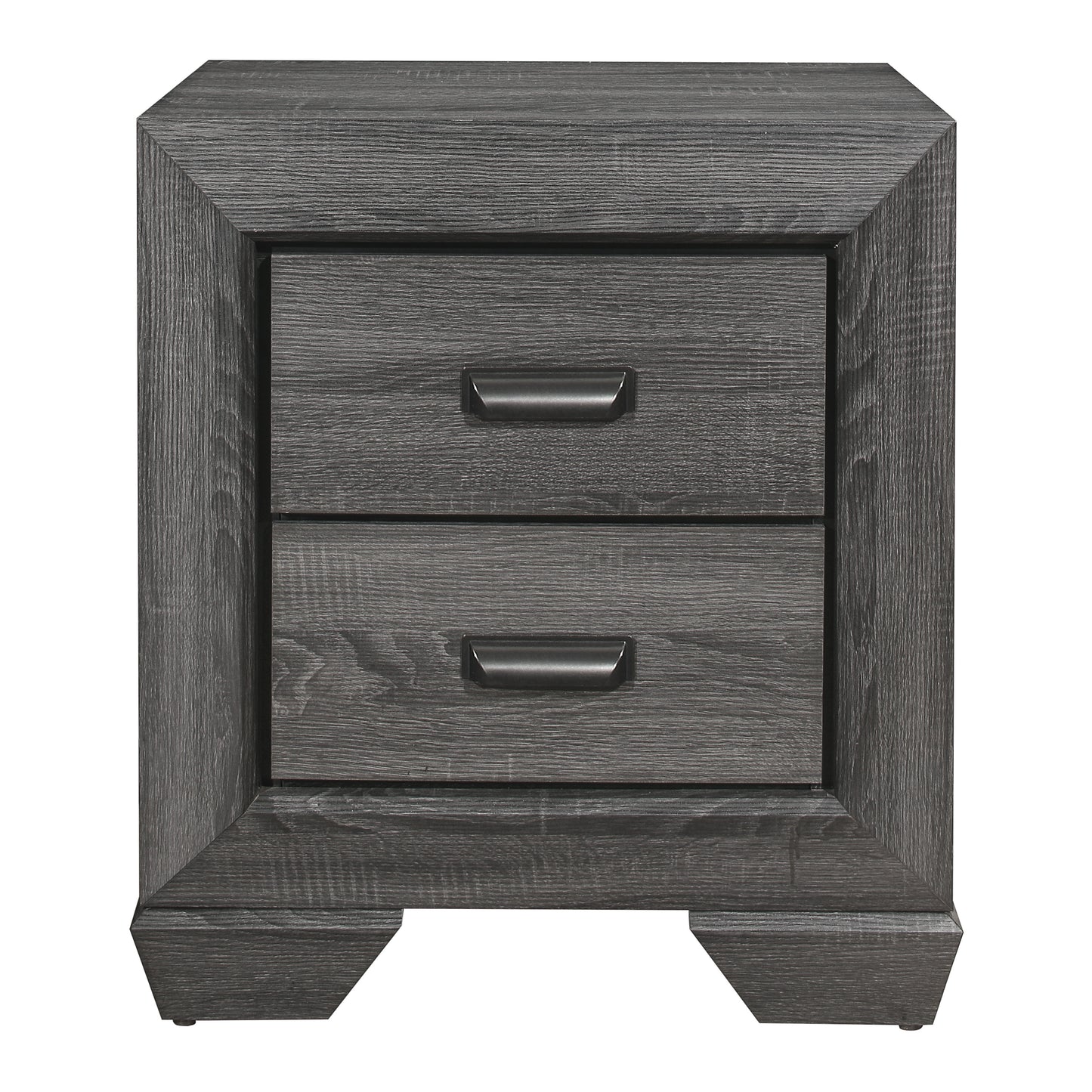 Homelegance Nightstand Beechnut Gray Finish 1904GY-4