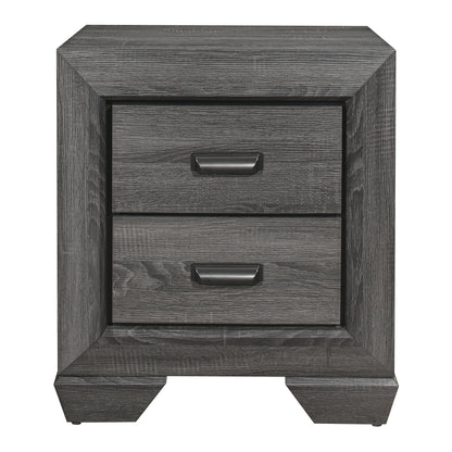 Homelegance Nightstand Beechnut Gray Finish 1904GY-4