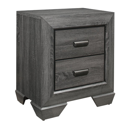 Homelegance Nightstand Beechnut Gray Finish 1904GY-4