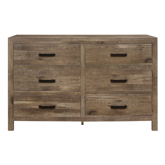 Homelegance Dresser Mandan Weathered Pine Finish 1910-5