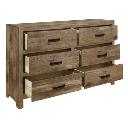Homelegance Dresser Mandan Weathered Pine Finish 1910-5