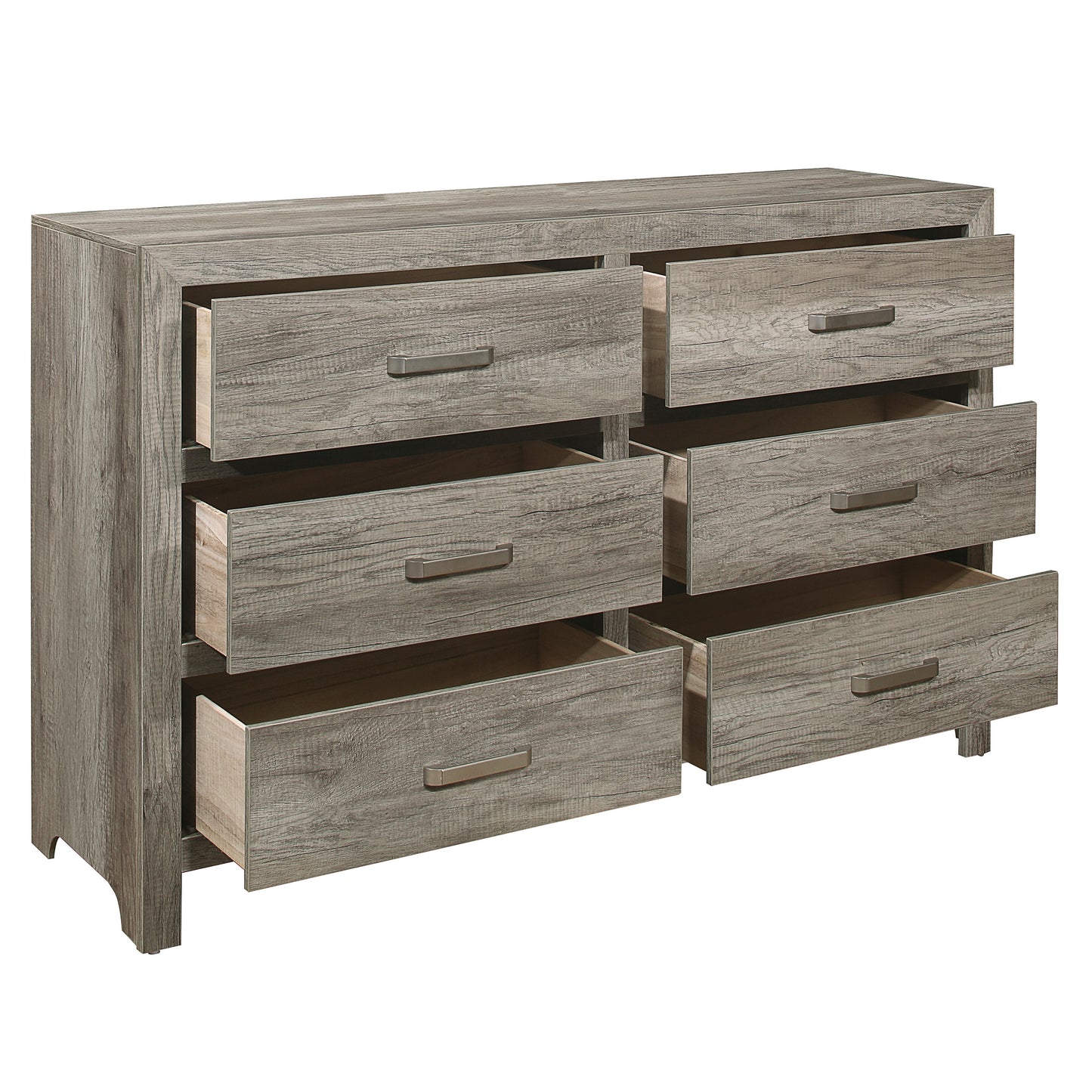 Homelegance Dresser Mandan Weathered Gray Finish Elegant Design 1910GY-5