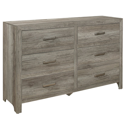 Homelegance Dresser Mandan Weathered Gray Finish Elegant Design 1910GY-5