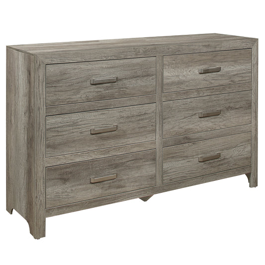 Homelegance Dresser Mandan Weathered Gray Finish Elegant Design 1910GY-5