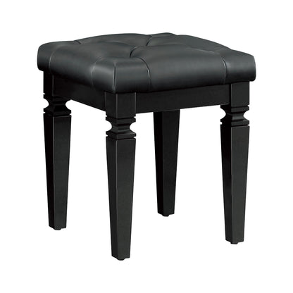 Homelegance Vanity Benches Allura Black Finish 1916BK-14