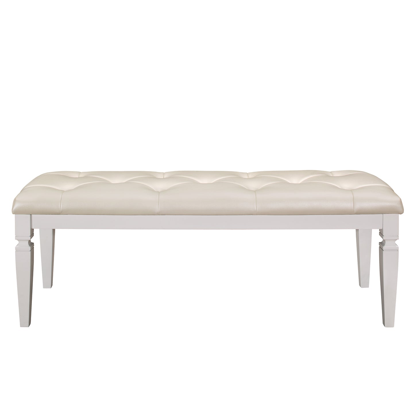 Homelegance Vanity Benches Allura White Finish 1916W-FBH
