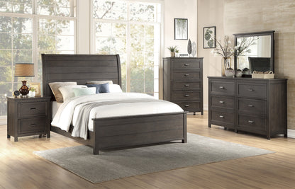 Homelegance Nightstand Hebron Dark Cherry Finish 1923-4