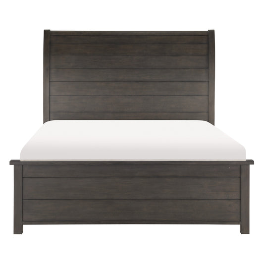 Homelegance Queen Bed Hebron Dark Cherry Finish 1923-1
