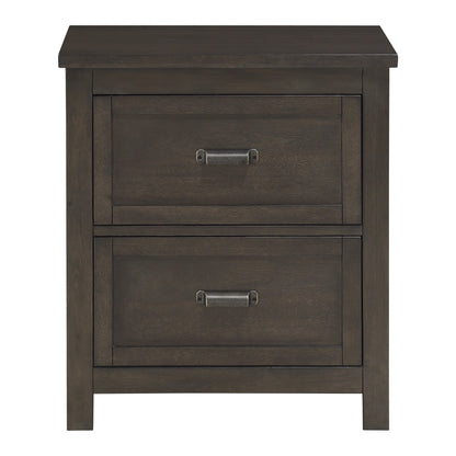 Homelegance Nightstand Hebron Dark Cherry Finish 1923-4